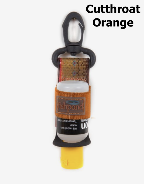 Fishpond Floatant Bottle Holder Cutthroat Orange Fishpond Floatant Bottle Holder Cutthroat Orange